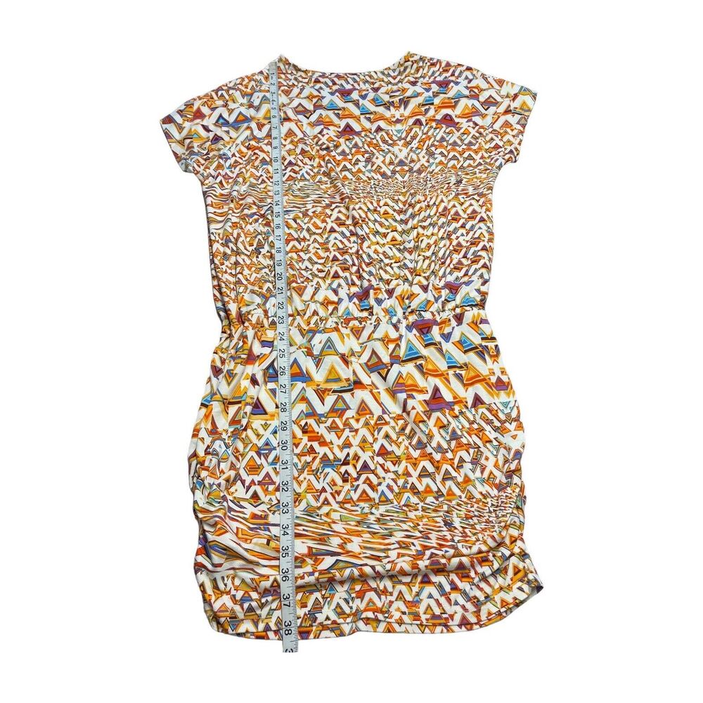 Jeans By Buffalo Dress Colorful Aztec Pattern Cap Sleeves Women's Size XL - Picture 7 of 10
